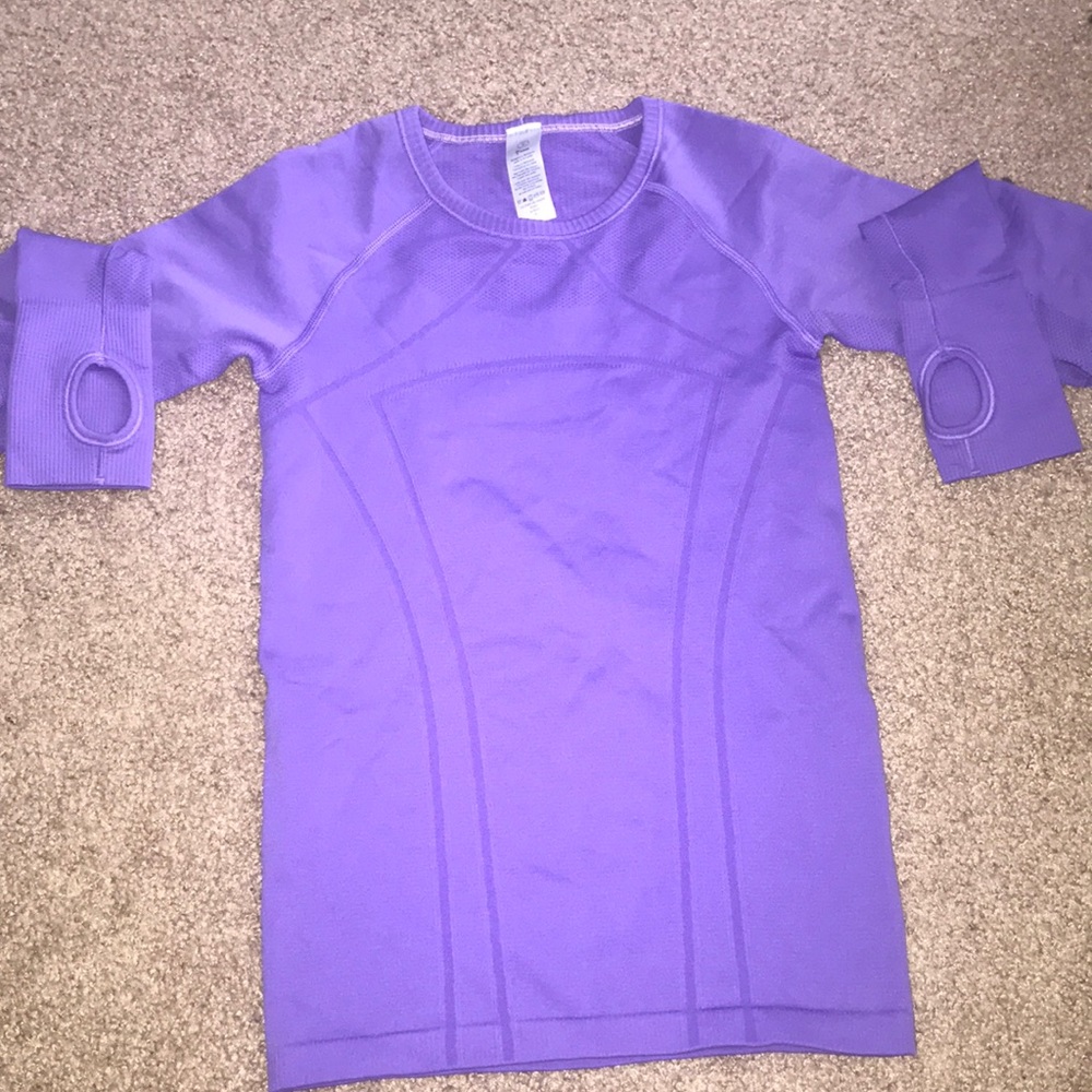 ivivva purple long sleeve top